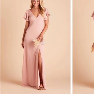 Birdy Grey Dusty Rose Hannah Bridesmaid Dress